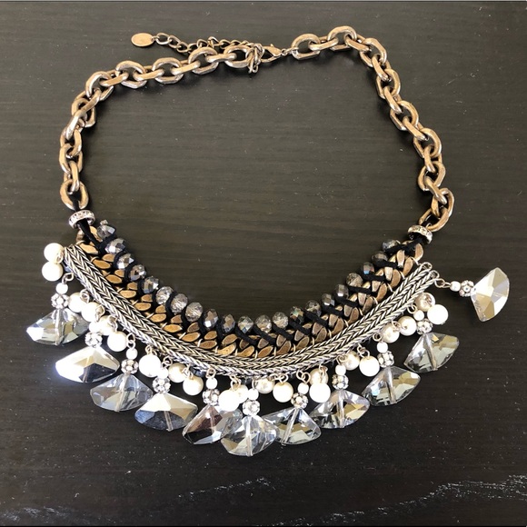 Zara statement bib necklace - Picture 6 of 8